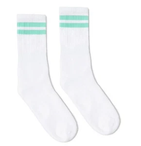 Socco Youth Retro Style Tube Moisture Wicking Socks Made in the USA - Picture 1 of 2