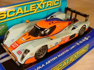 Scalextric Aston Martin Lola LMP-1 #007 GULF Le Mans 2010 C3188 MB - Bild 1 von 4