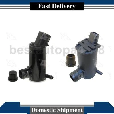 Front Rear Windshield Washer Pump Fits 2010 2011 2012 2013 2014 Hyundai Tucson - Image 1 of 4