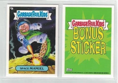 2013 GARBAGE PAIL KIDS BRAND NEW SERIES 3 BNS 3 BONUS CARD GPK B20a SPACE MANUEL - Image 1 of 1