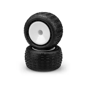 JConcepts Swaggers 2,2" montierte Stadion-LKW-Reifen (gelb) (rosa) (2) - Bild 1 von 1