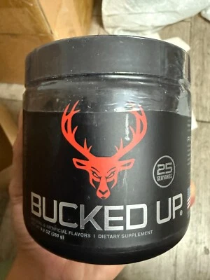 Bucked Up Pre-Workout Powder Blood Raz, 25 Servings 9.2 oz Expires 2027 - Image 1 of 3
