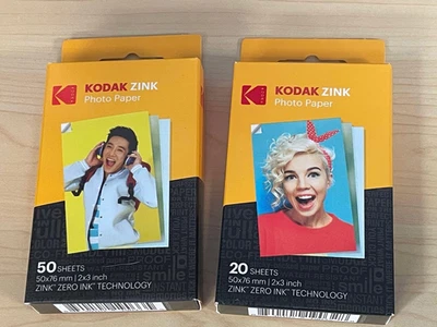 Kodak Zink Photo Paper - 70 sheets - Image 1 of 4