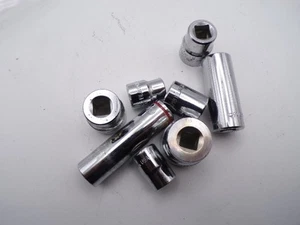 Blackhawk 3/8 Drive Sockets Two 9/16,5/16,11/16,13/16,7/16,3/8, Kobalt 1/2 - Picture 1 of 2