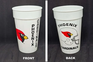 Arizona / Phoenix Cardinals 1980’ s NFL Stadium Souvenir Cup Football 20 oz - Picture 1 of 9