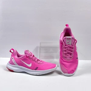 Nike Shoes Womens 5.5 Psychic Pink White Flex Experience RN 9 Running AJ5908-601 - Picture 1 of 10