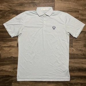 Holderness & Bourne Shirt Herren L The Sands Performance Golf Polo grün TULSA CC - Bild 1 von 11