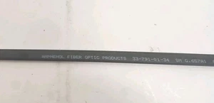 Amphenol Fiber Optic Cable Approximately 170 FT 33-791-01-34 SM G.657A1 01/25 - Picture 1 of 6