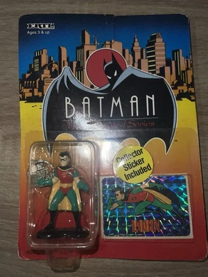 Figura de acción ROBIN 1993 ERTL DC Comics Batman serie animada 2" sin usar, en caja Foto 1 de 4