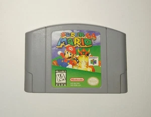 SUPER MARIO 64 Nintendo N64 1996 AUTHENTIC Cartridge Only TESTED WORKING - Picture 1 of 2