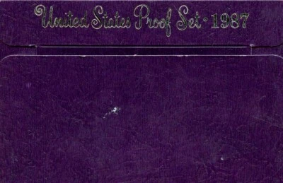 1987-S US Proof Mint Set 5 Coins CLAD 20uul0925 - Image 1 of 4