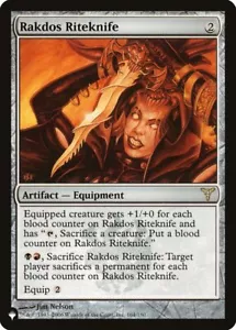 Rakdos Riteknife The List XQX MTG Magic - Picture 1 of 1