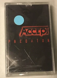ACCEPT - PREDATOR (1996) SEALED CASSETTE MADE IN EUROPE - Picture 1 of 2