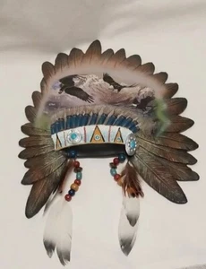 Bradford Exchange Majestic Masters of the Sky Art Eagle Native Indian Decor - Picture 1 of 11