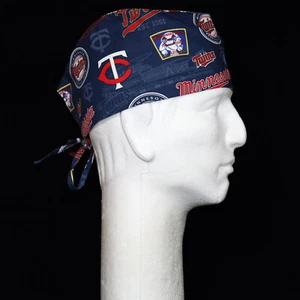 MLB Minnesota Twins Baseball Club Vintage Theme Scrub Hat - Picture 1 of 1