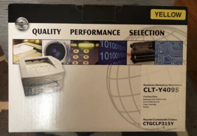 NEW 1PK CLT-Y409S Toner Compatible w Samsung CLP-315 CLP-310 310N,K 315W Yellow - Image 1 of 3