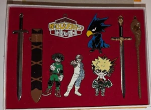 My Hero Academia Keychain Set Of 9 Hero Academia 3A - Picture 1 of 5