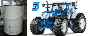 Spray de pintura esmalte tractor / cepillo para nuevo azul holandés ** 1000 ml ** - Imagen 1 de 4