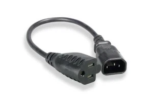 IEC Male to NEMA Female Cable 1FT - Picture 1 of 1