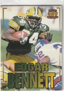 1995 Pacific Triple Folders Teams #4 Bennett/Brett Favre/Reggie White Packers