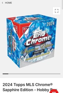 2024 Topps MLS Chrome® Sapphire Edition - Hobby Box *Sapphire Autograph card* - Picture 1 of 10