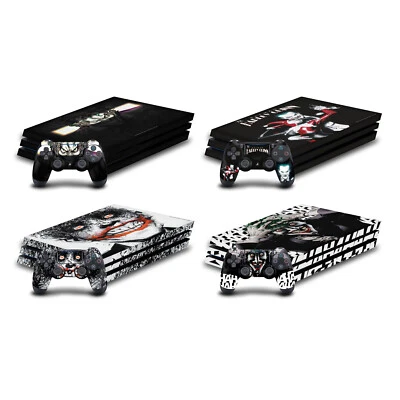 PAQUETE OFICIAL DE VINILO DE ARTE DE PERSONAJES DE THE JOKER DC COMICS PARA SONY PS4 PRO Foto 1 de 4