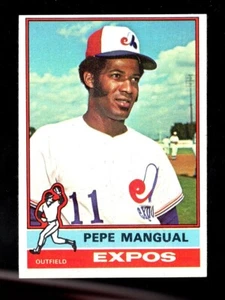 1976 TOPPS #164 PEPE MANGUAL EXPOS NM-MT - Picture 1 of 2