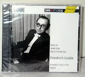 Piano Recital 1959 Friedrich Gulda New - Imagen 1 de 2