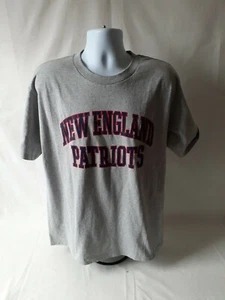 New England Patriots men's gray short sleeve t-shirt size L - Picture 1 of 8
