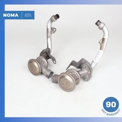 02-06 BMW E64 645Ci 545i N62B44 EGR Exhaust Gas Recirculation Valve Set OEM - Image 1 of 4