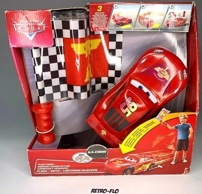 Jeu Interactif - Cars Drapeau Finich Mc Queen - Disney Pixar - Mattel - NEUF - Photo 1/4