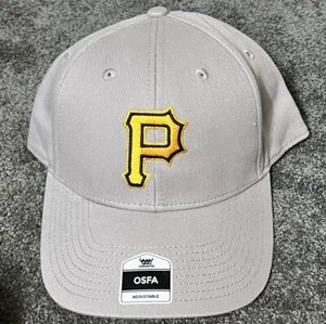 RAR! Mütze Kappe grau 2024 Pittsburgh Piraten Original Merch Fan Favorit OSFM NEU! - Bild 1 von 4