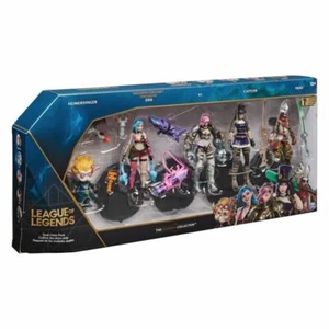 League of Legends Set da 5 Pezzi-Heimerdinger-Jinx-VI-Caitlyn-Ekko ACTION FIGURE - Foto 1 di 8