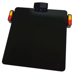 Kennzeichenhalter Platte CH 180x140 mit LED Blinker 3in1 - Bild 1 von 4