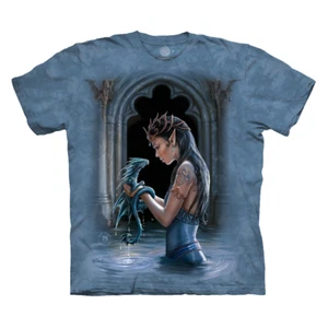 The Mountain Water Dragon Fairy Mermaid Magical Spirit Ann Stokes T-Shirt S-L - Bild 1 von 4