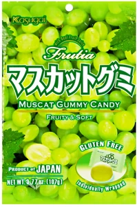 Japanese Kasugai Muscat Gummy (Pack of 1) / 3.77oz - Picture 1 of 5