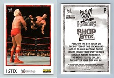 Randy Orton #9 WWE Heroes 2008 Merlin Wrestling Sticker