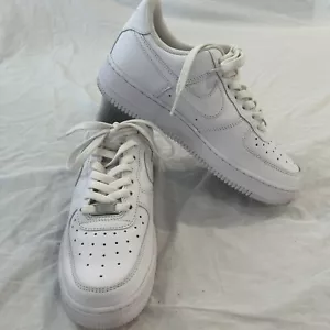 Zapatillas Nike Air Force 1 '07, talla 7, para hombre, blancas - Imagen 1 de 12