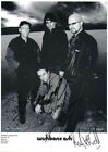 Wishbone Ash - Śpiewacy - Podpisana pocztówka - COA (10904)