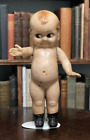 Antique Hand Painted Composition Kewpie Doll - Attr. Rose O'neill, 13" Tall