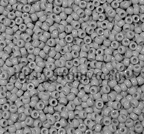 Mini cuentas de pony grises de 7 mm hechas en EE. UU. 1.000 piezas para manualidades escuela VBS kandi joyería Foto 1 de 1