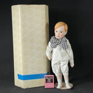 Franklin Heirloom Doll Porcelain Ralston Boy 12" MIB - Picture 1 of 10