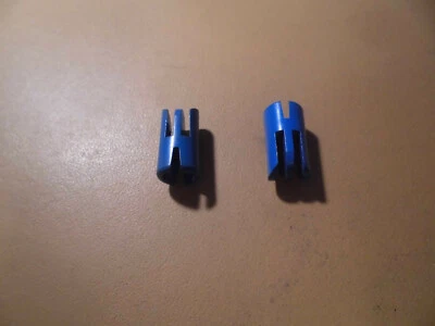 Lego Figur 70er Homemaker 2x Arm blau 3613 Glied Gelenk 3 Finger Kugelloch fa36 - Bild 1 von 2