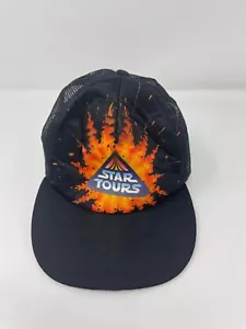 *RAR* *VINTAGE* Star Tours Trucker Cap Star Wars verstellbarer Riemen OSFA - Bild 1 von 6