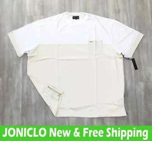 Makobi Men's Ivory Cotton Croc T-Shirt M220 - Plus Sizes Available - Picture 1 of 5