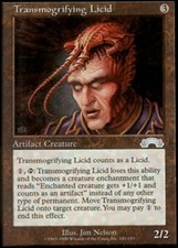 4x Transmogrifying Licid MTG Exodus NM Magic Regular
