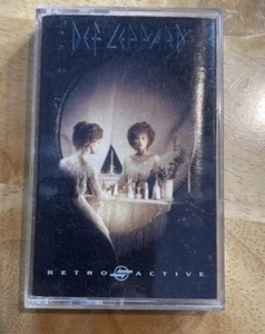 Def Leppard Retro Active Cassette Tape 1993 - Picture 1 of 2
