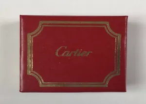 Authentic CARTIER Red Empty Box Only 3 1/4”L x 2 1/2”W - Picture 1 of 3