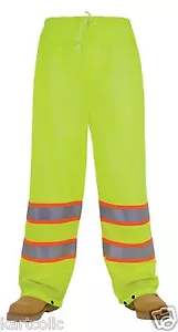 HI-VIZ LIMETTENGRÜNE NETZHOSE - KLASSE E - MEDIUM - Bild 1 von 3