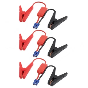 3pcs EC5 Cable conector puente emergencia pinza cocodrilo clip batería auxiliar - Imagen 1 de 3